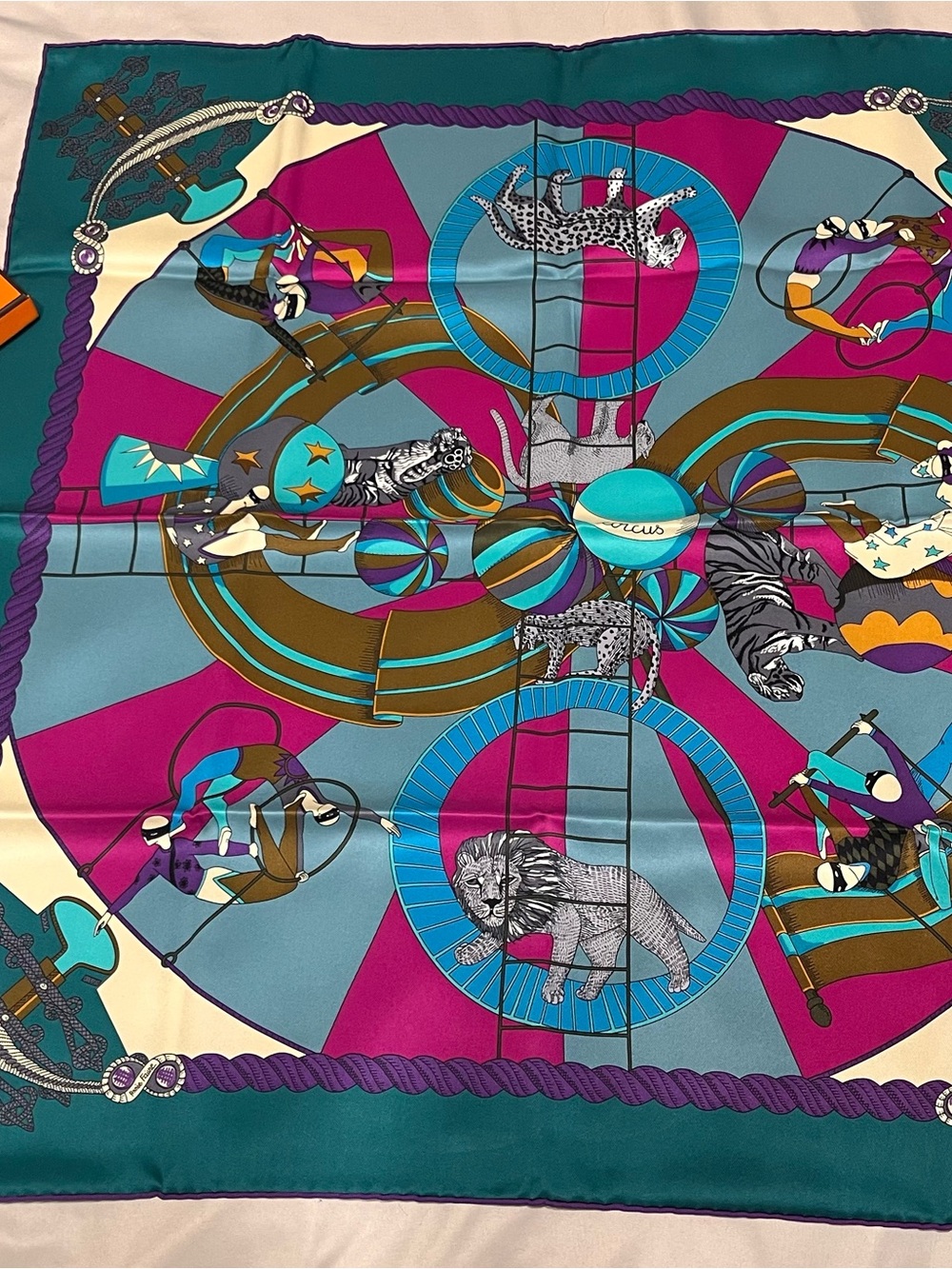 Hermes Circus Scarf
